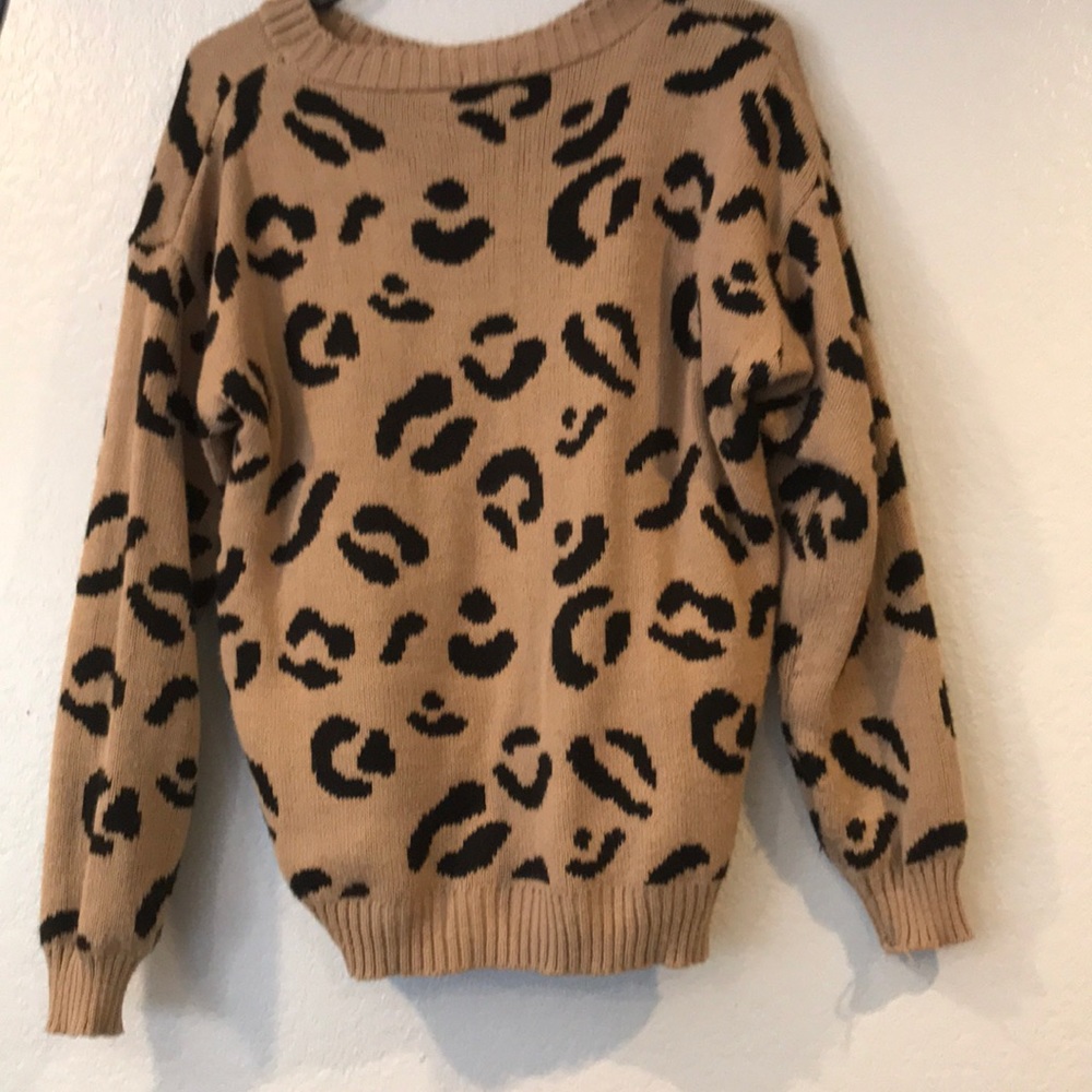 Leopard print Sweater